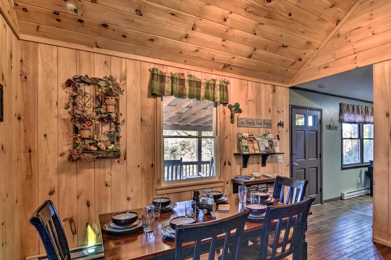 Natures Retreat With Hot Tub 7 Mi To Bryson City Whittier Eksteriør billede