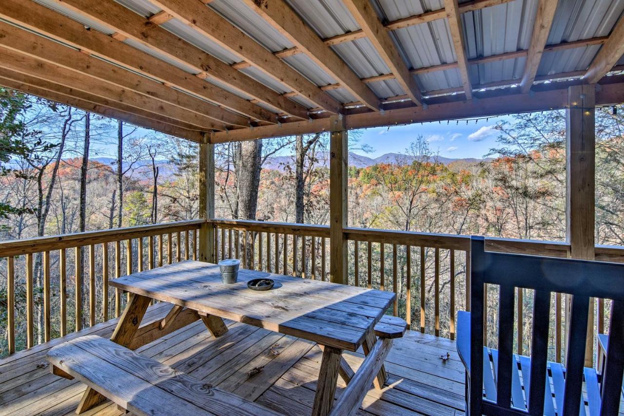Natures Retreat With Hot Tub 7 Mi To Bryson City Whittier Eksteriør billede